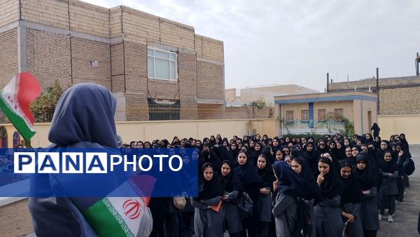 آغاز سال تحصیلی جدید و نواختن زنگ مهر در شهرستان خلیل‌آباد