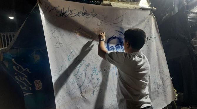 طنین دلتنگی نهاوندی‌ها برای رهبر شهید انقلاب