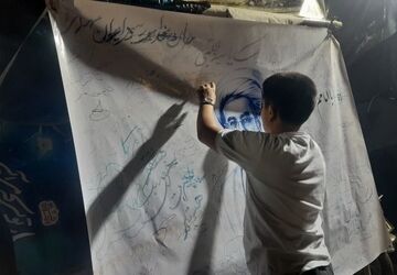 طنین دلتنگی نهاوندی‌ها برای رهبر شهید انقلاب