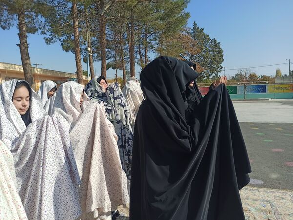 برگزاری نماز باران در شهرستان کاشمر