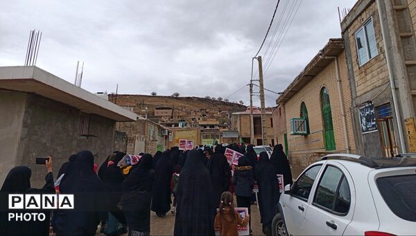 مردم رفن انزجار خود را از جنایات اسرائیل و آمریکا در روز قدس فریاد زد