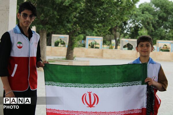 غبار رویی گلزار شهدای گمنام نیشابور