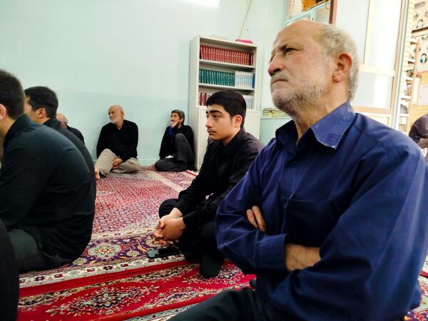 مجلس عزای حسینی در حوزه علمیه امام صادق (ع) کاشمر
