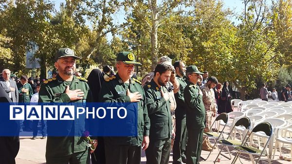  آیین افتتاحیه یادمان شهید دانش آموز اردوگاه باغرود نیشابور