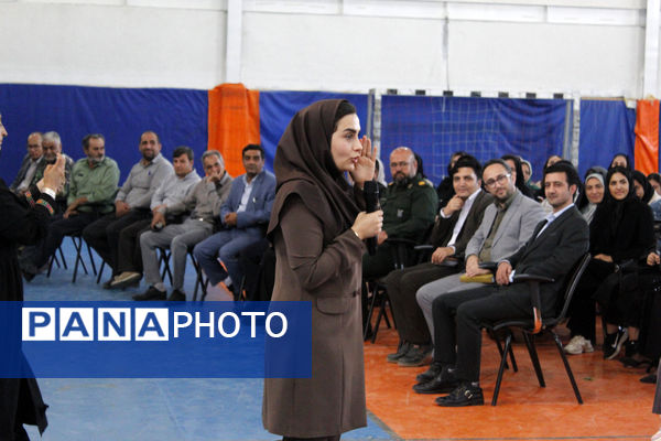 نهال‌های مهر در خاک دبستان ام‌السلمه جاجرم