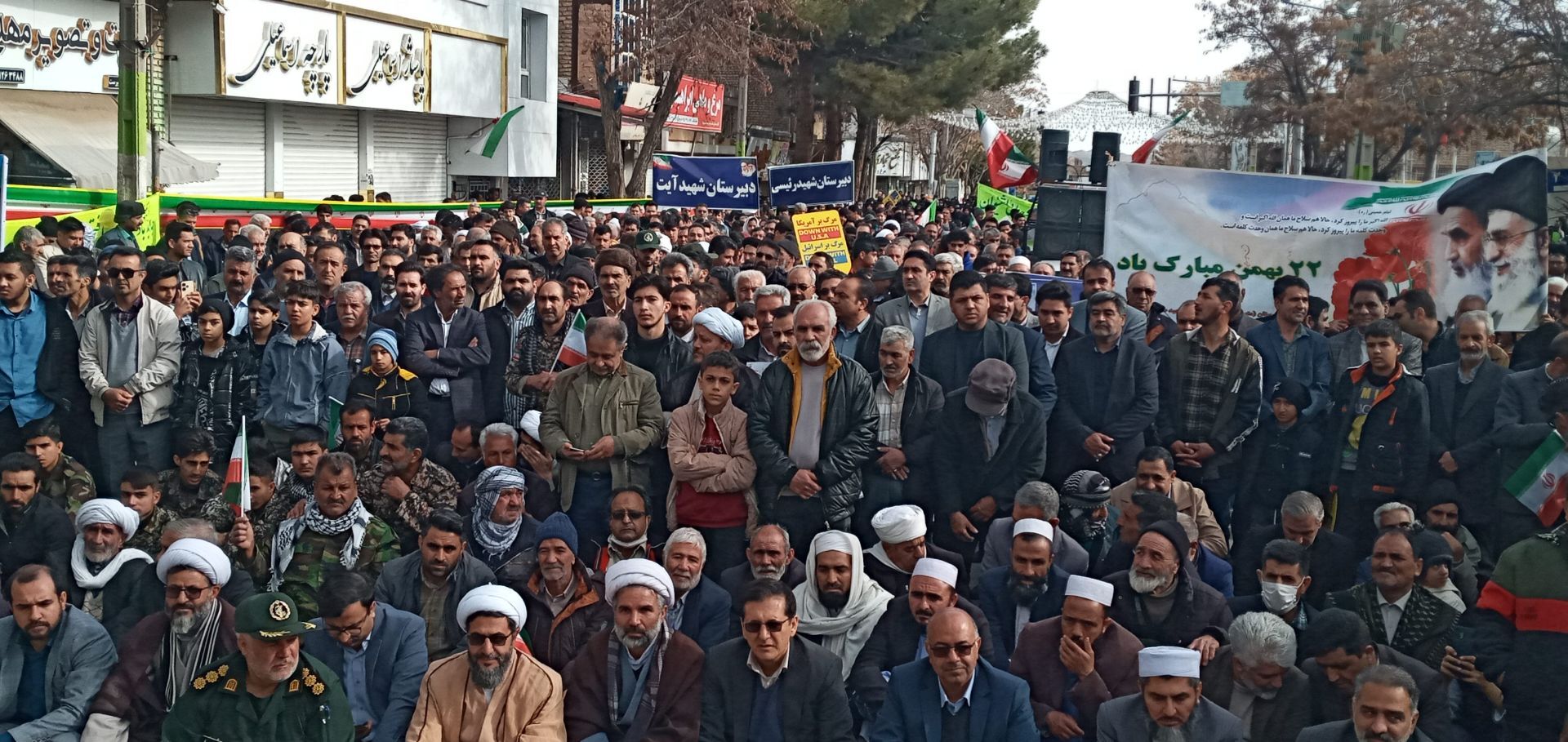 برگزاری یوم الله ۲۲ بهمن ماه در شهرستان باخرز