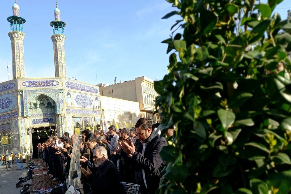 شکرانه توحید؛ نماز عید فطر در نجف‌آباد