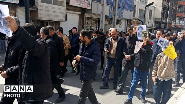 برگزاری بیعت مردم شهرکرد با فرمانده کل قوا