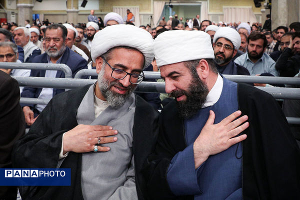 دیدار مسئولان و کارگزاران حج با رهبر انقلاب اسلامی