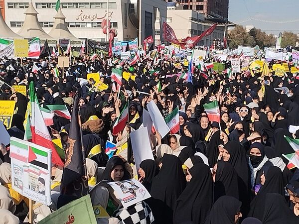راهپیمایی 13آبان‌ در مشهدمقدس