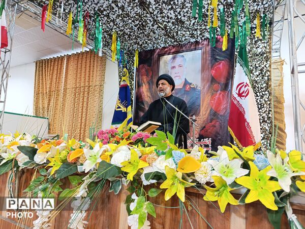 مراسم بزرگداشت سردار سرلشکر شهید احمد جعفری در قادرآباد