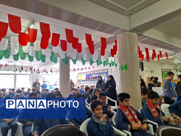  جشن نیکوکاری در دبستان شاهد استاد شهریار