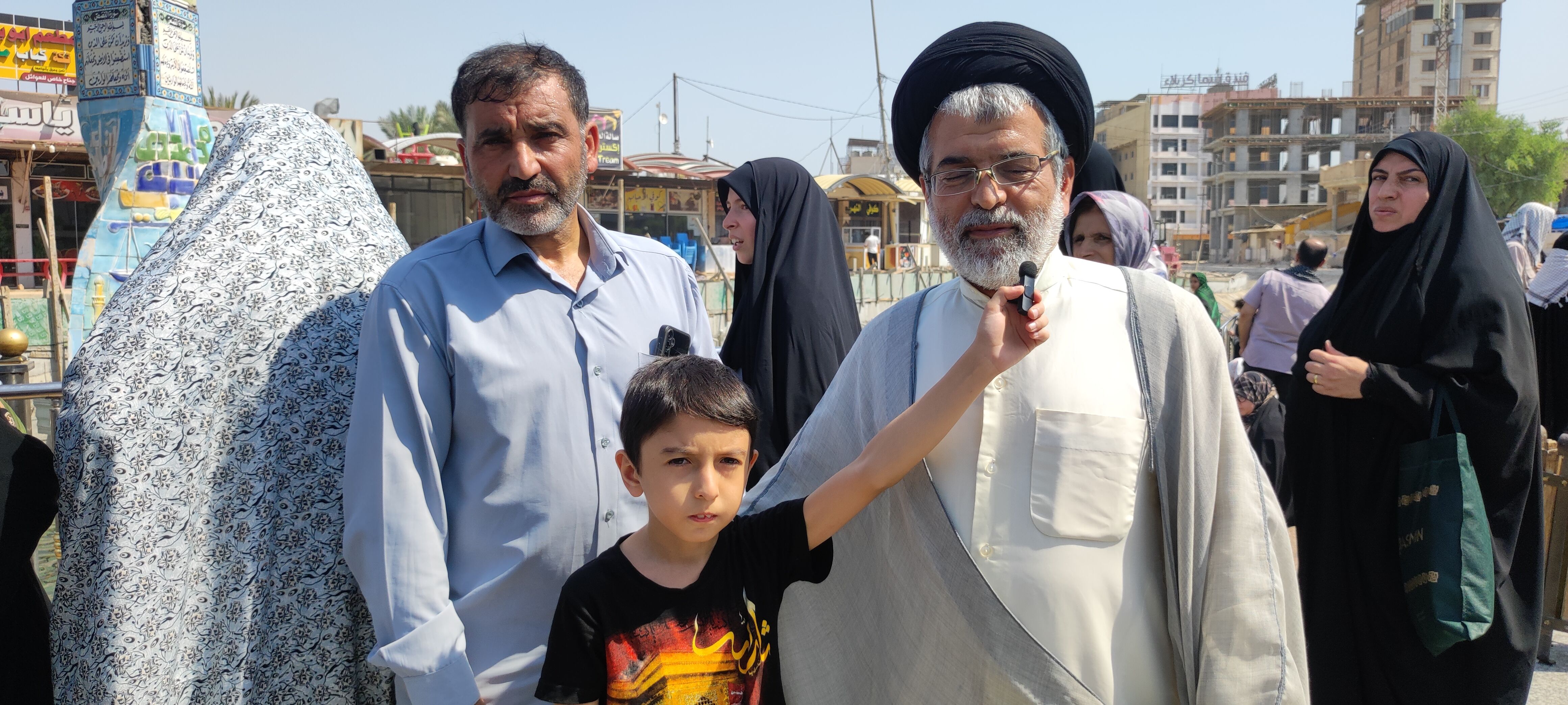 گزارش کوچکترین خبرنگار پانا از حال و هوای کربلای معلا 