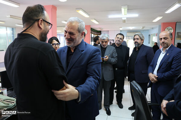 بازدید جمعی از مدیران و معاونان وزارت آموزش و پرورش از خبرگزاری پانا به مناسبت روز خبرنگار
