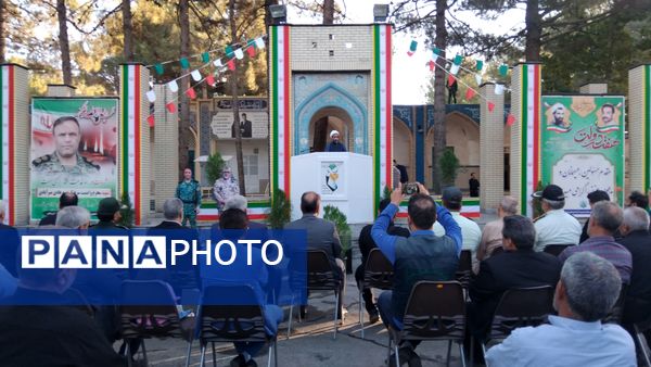 چهلم شهید امنیت هادی میر آبادی در بهشت فضل نیشابور 