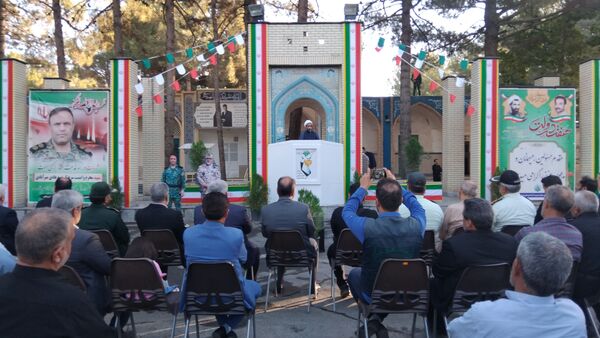 چهلم شهید امنیت هادی میر آبادی در بهشت فضل نیشابور 
