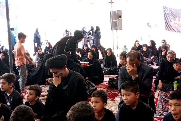 سوگواری سیدالشهدا در دبستان تربیت نصیر شهر