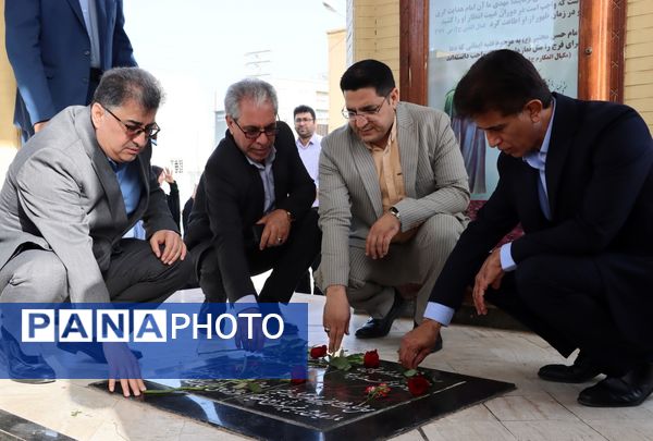 تجدید میثاق با شهدا در بوشهر