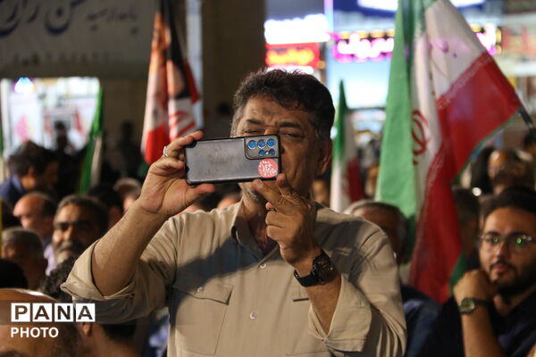 حضور شهردار تهران در آیین شبانه امیرچخماق
