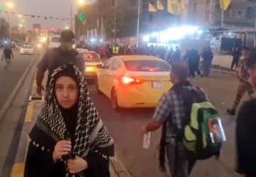 حس و حال دانش‌آموزخبرنگار پانا از نخستین نگاه به گنبد طلایی حرم سیدالشهدا(ع)