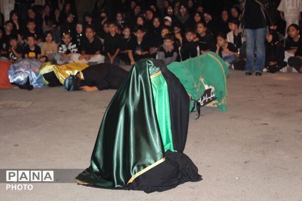 روایت مظلومیت کاروان اهل‌بیت(ع) در تئاتر «شهادت حضرت رقیه(س)» در نظرآباد