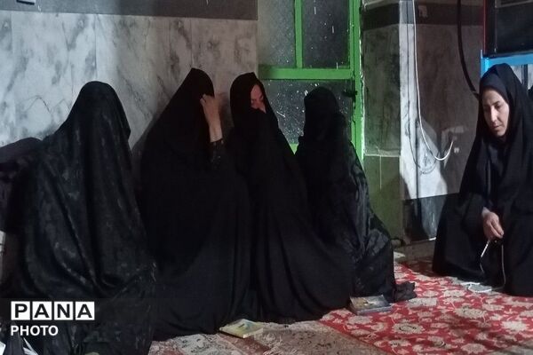 مراسم شهادت قائد امت در شهر بار نیشابور