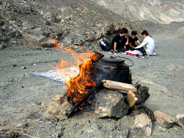 مرحله دوم اردو کوه‌نوردی هنرستان شهید دیواندری سبزوار 