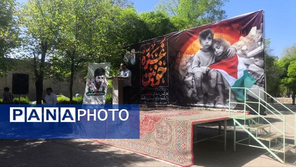 نوجوانان وجوانان زرقانی ثابت کردندکه با مردم فلسطین هم درد هستند 