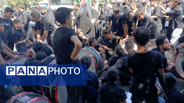 مشهدالرضا غرق ماتم شد