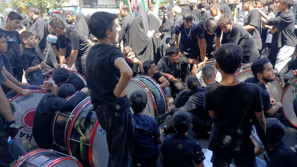 مشهدالرضا غرق ماتم شد