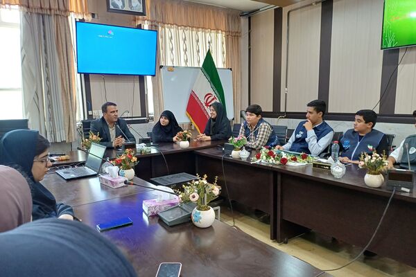 مراسم تجلیل از دانش آموز خبرنگاران پانا ناحیه 3 شیراز