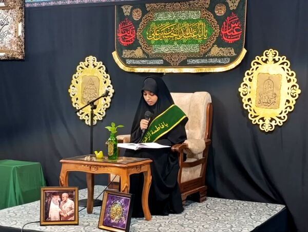 مراسم سوگواری هیات دخترانه بنت الهدی کاشان