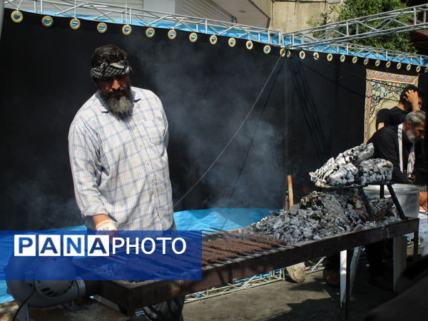 برگزاری مراسم جاماندگان اربعین حسینی در امامزاده حسن (ع) کرج 