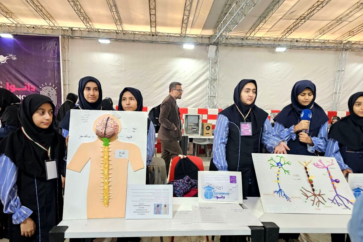 اردوی علمی و فناوری دانش‌آموزان مقطع متوسطه اول دبیرستان خدیجه کبری پردیس