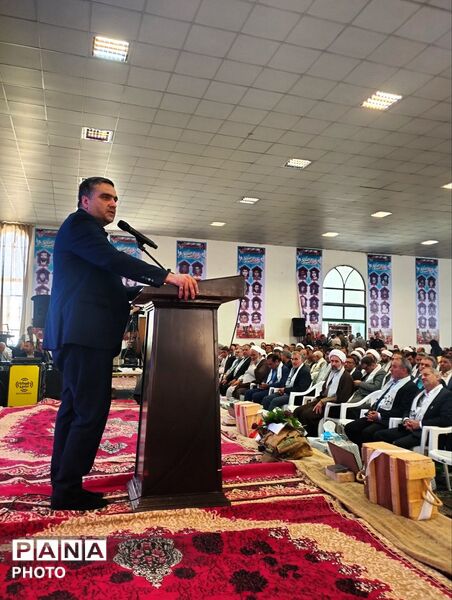 اجلاسیه شهدای شهرستان زیرکوه با حضور وزیر آموزش و پرورش