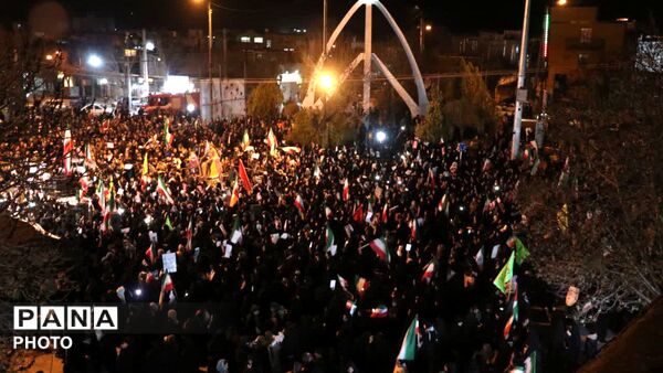 برگزاری هفدهمین شب عزاداری رهبر انقلاب اسلامی در نورآباد