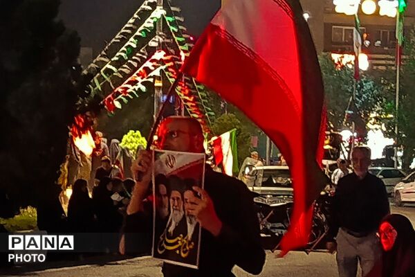 شبِ ۱۱۱؛ تبلورِ همدلی و آرامش در میدان شهید بروجردی