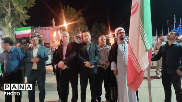 حضورپرشور کوهدشتی هادرصحنه دفاع از اقتدار کشور