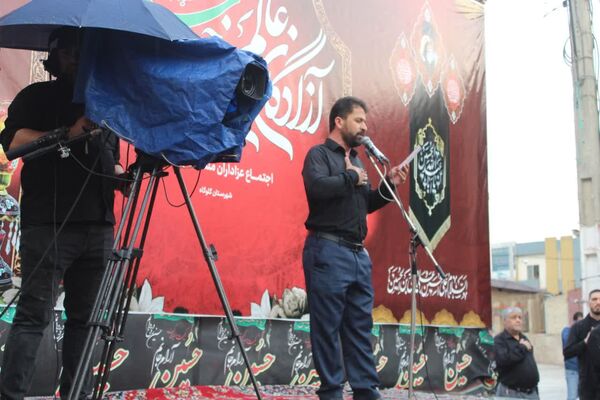 اجتماع عزاداران ملت امام حسین (ع) در گلوگاه 