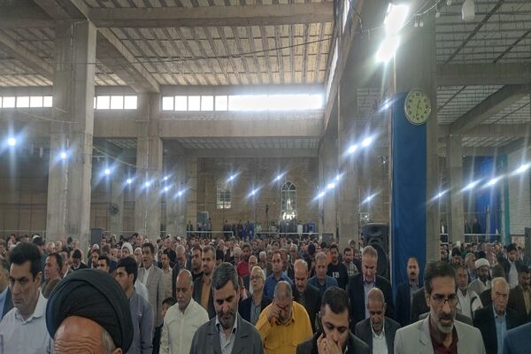 برپایی نماز جمعه و بزرگداشت روز معلم در  مسجد جامع نیشابور
