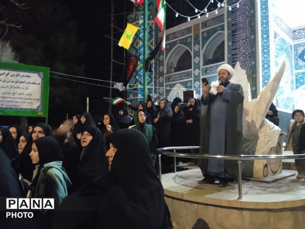  تجمع بزرگ مردم غیور و خونخواه شهرستان نیشابور