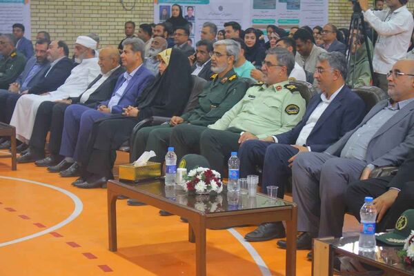 آیین زنگ مهر و بازگشایی مدارس در بندرعباس