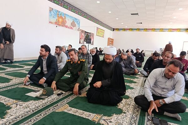 تجدید میثاق فرهنگیان شهرستان خوسف با آرمان‌های آقای شهید ایران