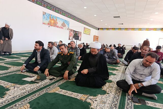 تجدید میثاق فرهنگیان شهرستان خوسف با آرمان‌های آقای شهید ایران