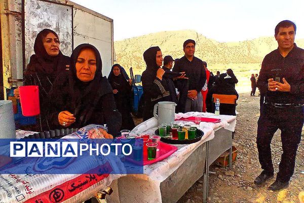 پذیرایی موکب‌ها از جاماندگان اربعین حسینی در شهرستان باشت