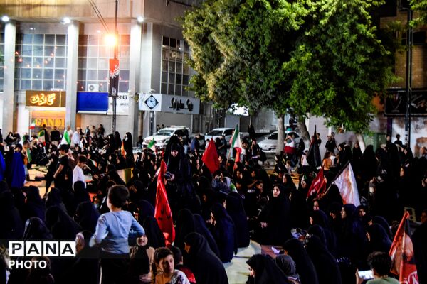 میدان مصدق کرمانشاه؛ میزبان نخستین شب های عزاداری‌های خیابانی