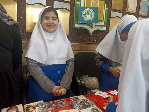 بازارچه در دبستان کبری سرشته 