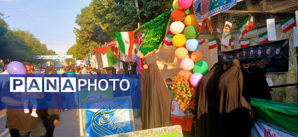 مردم غیور بروجرد در عید غدیر صدای وحدت و مقاومت در برابر اسرائیل جنایت کار