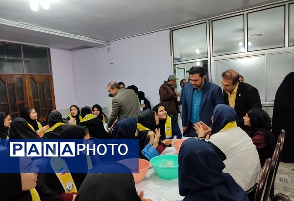 اردوی تمشک در شهرستان سملقان