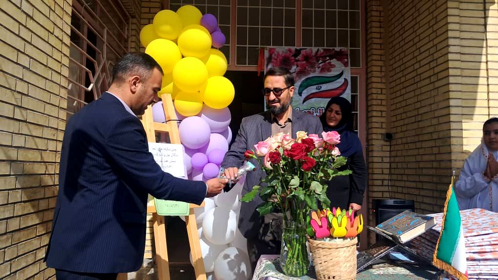 آغاز شیرین مسیر آموزش با جشن کلاس اولی‌ها در دبستان عفت
